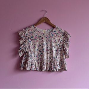 NEW Zara sequins TOP